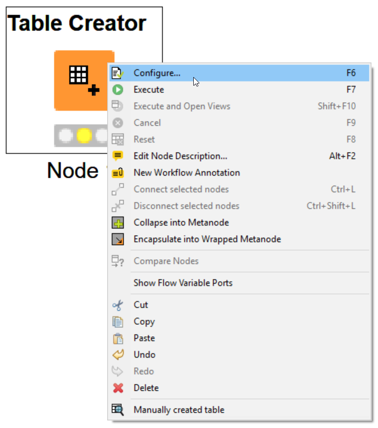 scientific data table creator